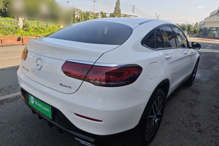 Used Mercedes-Benz GLC Coupe 2023 GLC 260 4MATIC Coupe SUV Rear Right 45 Deg
