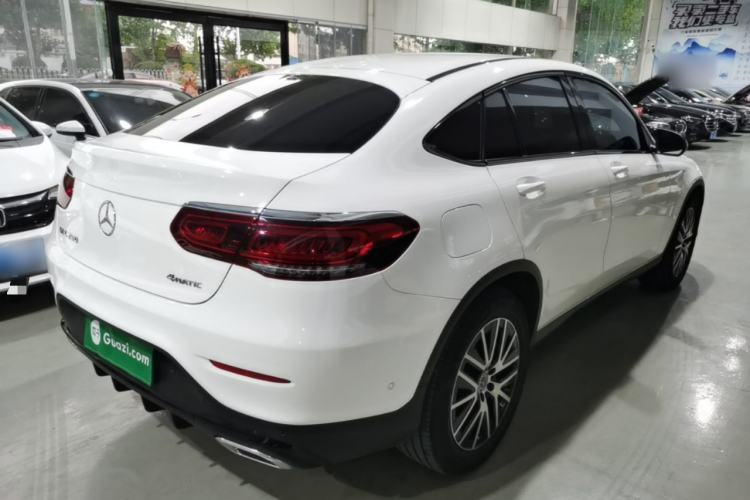 Used Mercedes-Benz GLC Coupe 2023 GLC 260 4MATIC Coupe SUV Rear Right 45 Deg