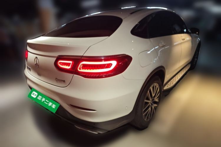 Used Mercedes-Benz GLC Coupe 2023 GLC 260 4MATIC Coupe SUV Rear Right 45 Deg