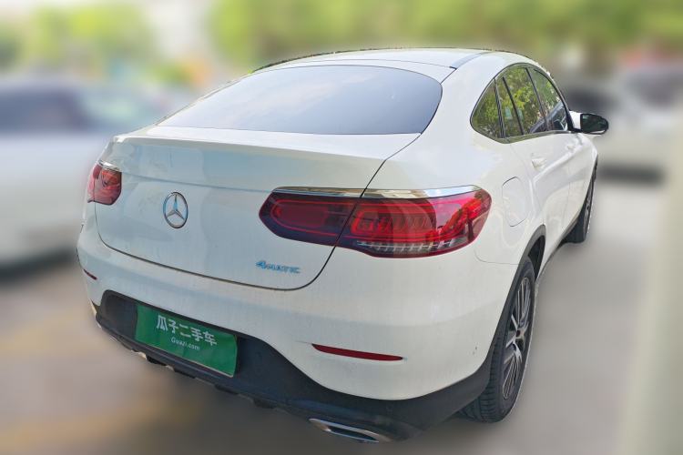 Used Mercedes-Benz GLC Coupe 2023 GLC 260 4MATIC Coupe SUV Rear Right 45 Deg