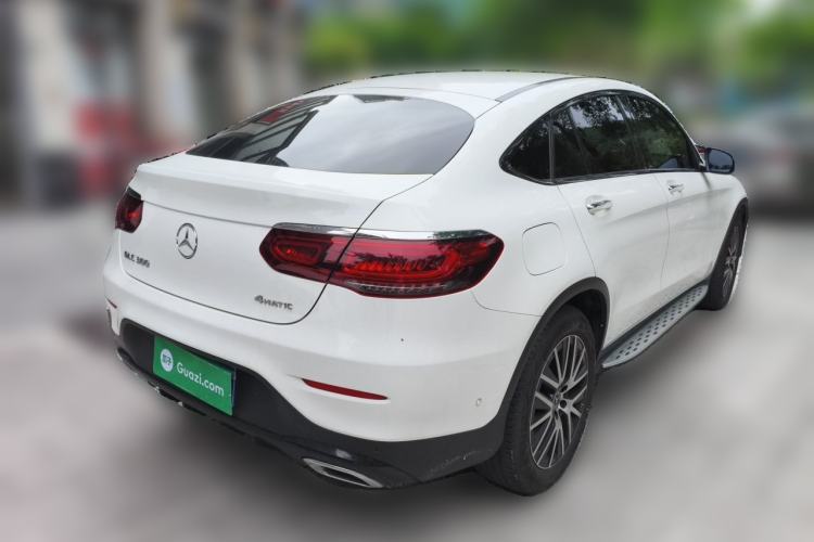 Used Mercedes-Benz GLC Coupe 2023 GLC 300 4MATIC Coupe SUV Rear Right 45 Deg