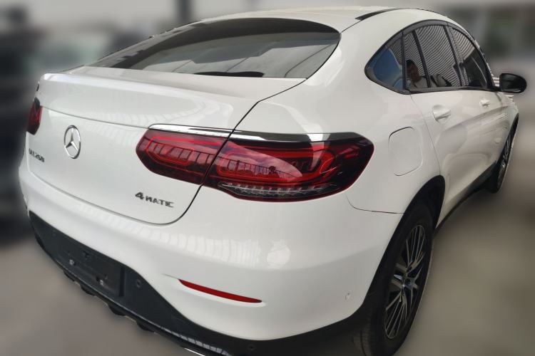 Used Mercedes-Benz GLC Coupe 2023 GLC 260 4MATIC Coupe SUV Rear Right 45 Deg