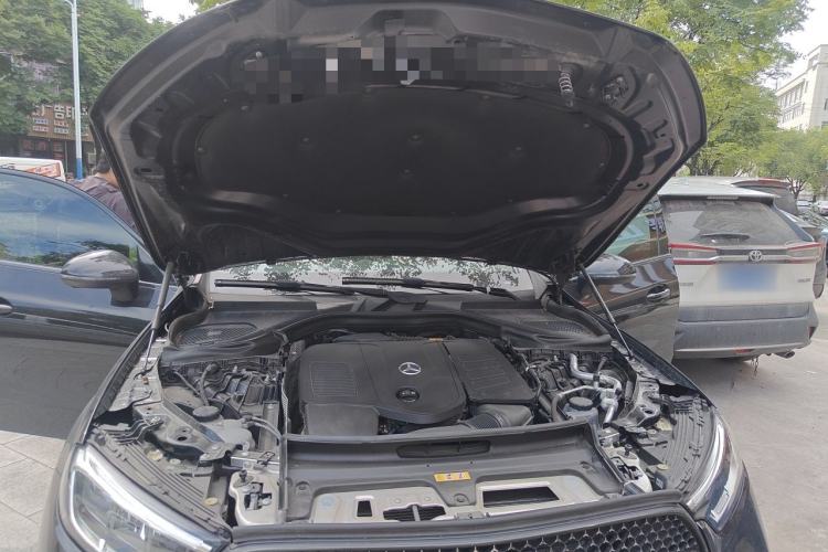 Used Mercedes-Benz GLC Coupe 2024 GLC 260 4MATIC Coupe SUV Engine Bay