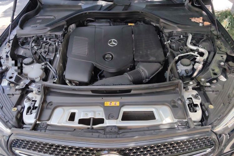 Used Mercedes-Benz GLC Coupe 2024 GLC 300 4MATIC Coupe SUV Engine Bay