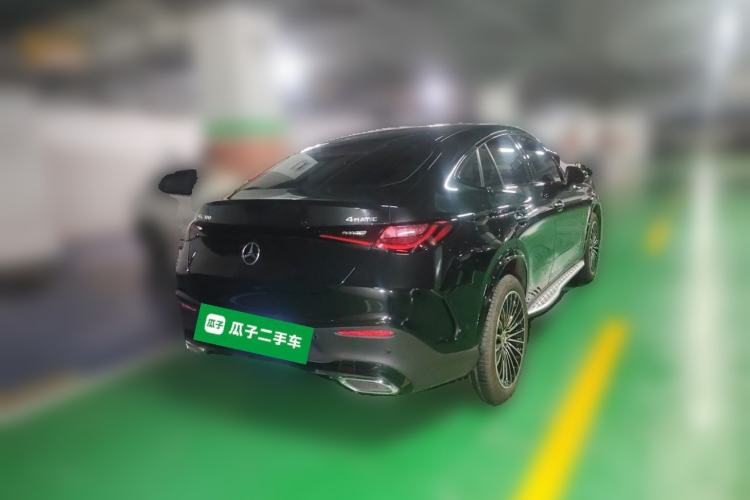 Used Mercedes-Benz GLC Coupe 2024 GLC 300 4MATIC Coupe SUV Rear Right 45 Deg