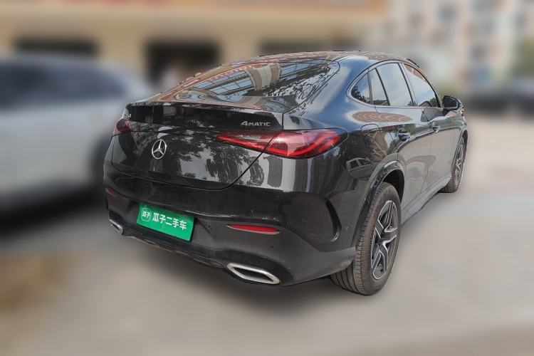 Used Mercedes-Benz GLC Coupe 2024 GLC 260 4MATIC Coupe SUV Rear Right 45 Deg