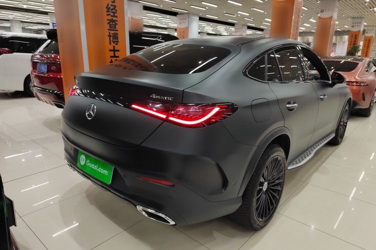 Used Mercedes-Benz GLC Coupe 2024 GLC 300 4MATIC Coupe SUV Rear Right 45 Deg