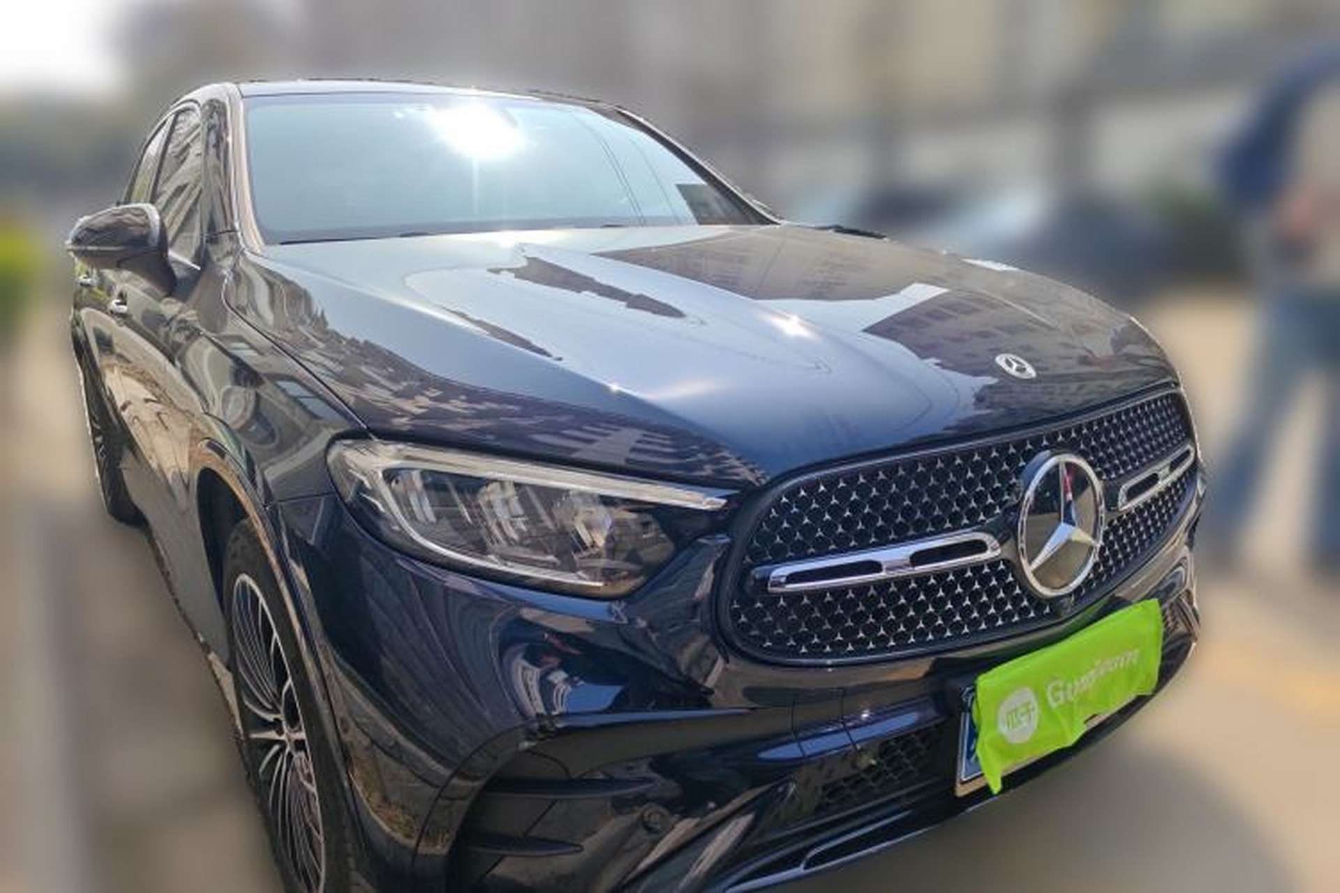 Used Mercedes-Benz GLC Coupe 2024 GLC 300 4MATIC Coupe SUV Front Right 45 Deg