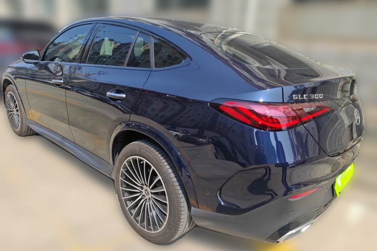 Used Mercedes-Benz GLC Coupe 2024 GLC 300 4MATIC Coupe SUV Rear Left 45 Deg
