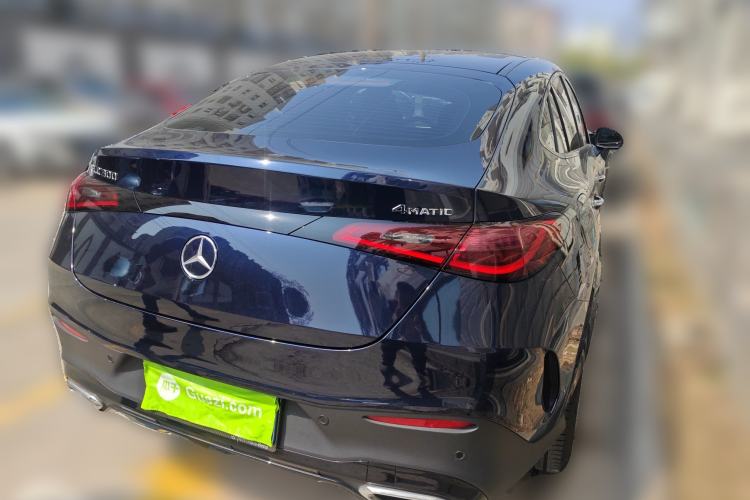 Used Mercedes-Benz GLC Coupe 2024 GLC 300 4MATIC Coupe SUV Rear Right 45 Deg