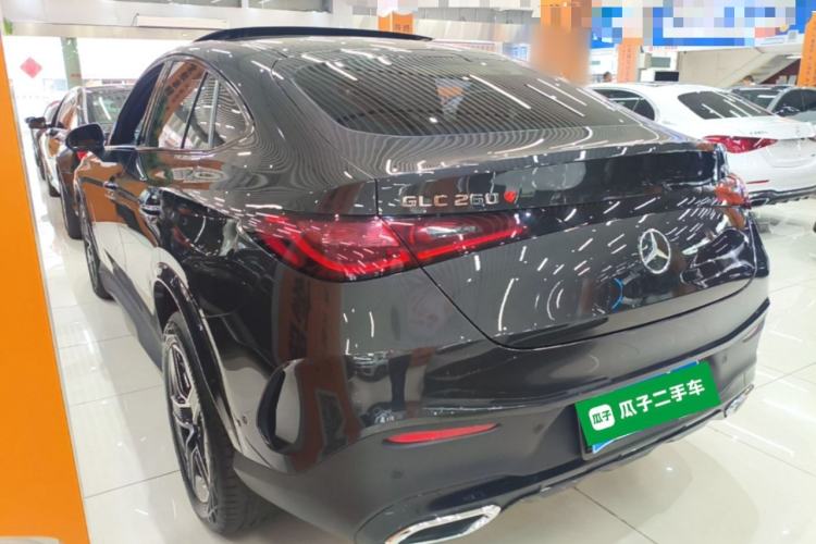 Used Mercedes-Benz GLC Coupe 2024 GLC 260 4MATIC Coupe SUV Rear Left 45 Deg