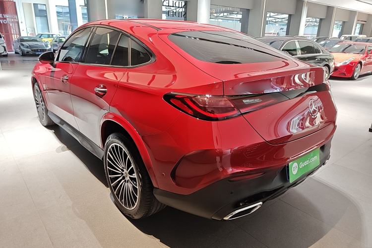 Used Mercedes-Benz GLC Coupe 2024 GLC 300 4MATIC Coupe SUV Exterior 2