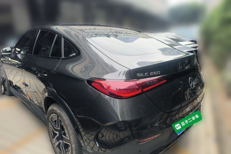 Used Mercedes-Benz GLC Coupe 2024 GLC 260 4MATIC Coupe SUV Rear Left 45 Deg