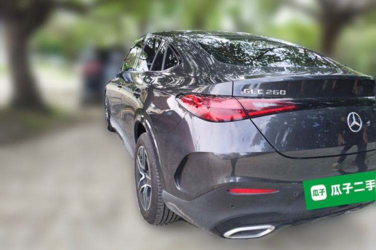 Used Mercedes-Benz GLC Coupe 2024 GLC 260 4MATIC Coupe SUV Rear Left 45 Deg