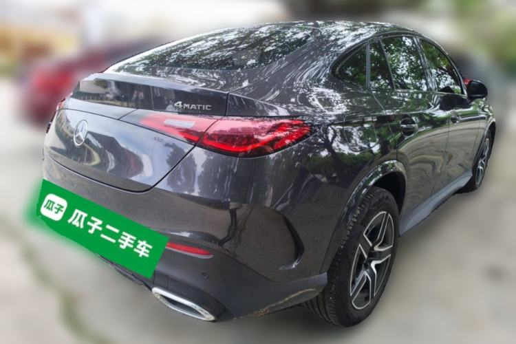Used Mercedes-Benz GLC Coupe 2024 GLC 260 4MATIC Coupe SUV Rear Right 45 Deg