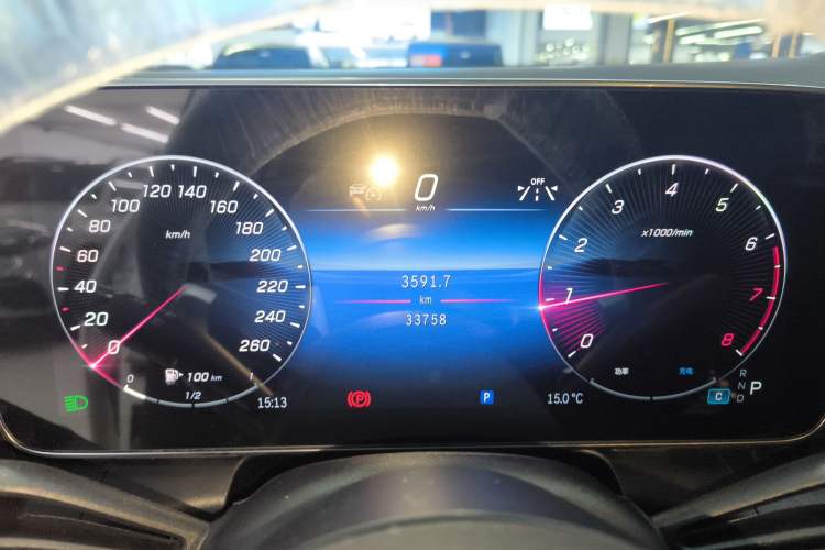 Used Mercedes-Benz GLC Coupe 2024 GLC 260 4MATIC Coupe SUV Instrument Cluster