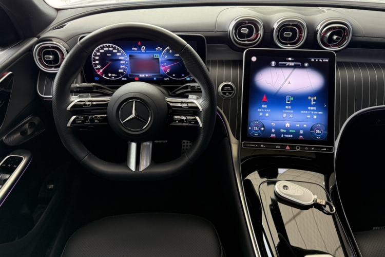 Used Mercedes-Benz GLC Coupe 2024 GLC 300 4MATIC Coupe SUV Interior 1