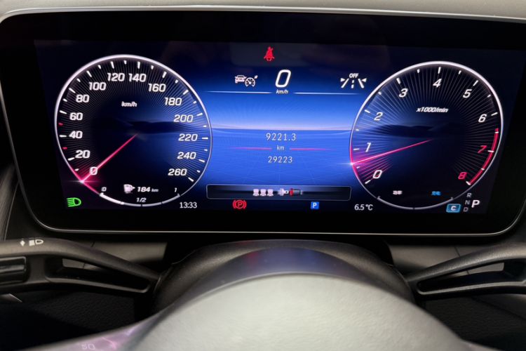Used Mercedes-Benz GLC Coupe 2024 GLC 300 4MATIC Coupe SUV Odometer Close Up