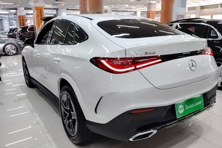 Used Mercedes-Benz GLC Coupe 2024 GLC 260 4MATIC Coupe SUV Rear Left 45 Deg