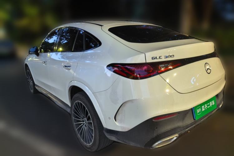 Used Mercedes-Benz GLC Coupe 2024 GLC 300 4MATIC Coupe SUV Rear Left 45 Deg