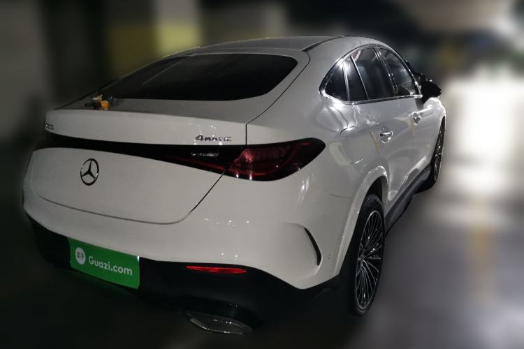 Used Mercedes-Benz GLC Coupe 2024 GLC 300 4MATIC Coupe SUV Rear Right 45 Deg