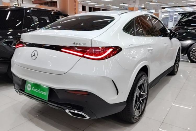 Used Mercedes-Benz GLC Coupe 2024 GLC 260 4MATIC Coupe SUV Rear Right 45 Deg