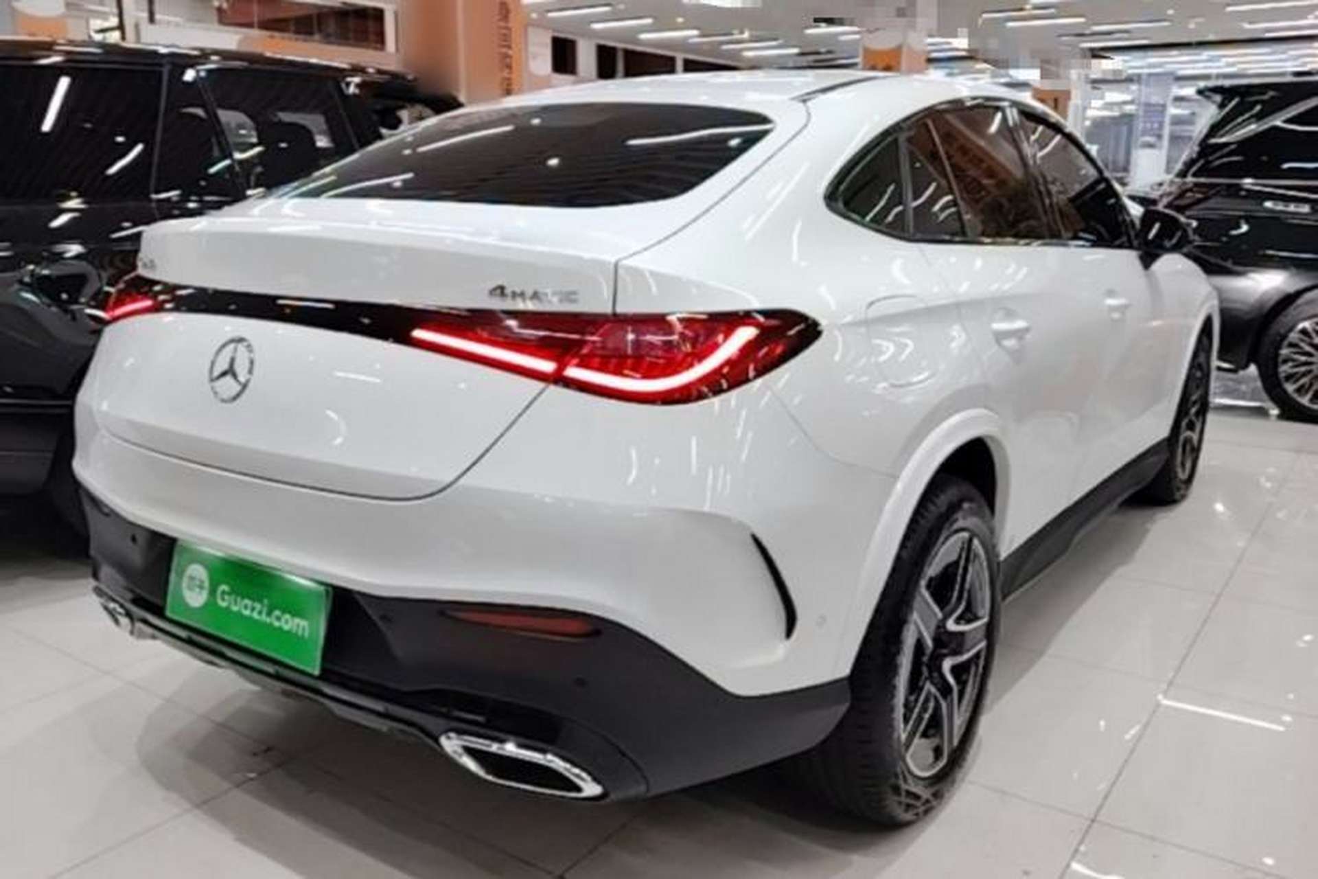 Used Mercedes-Benz GLC Coupe 2024 GLC 260 4MATIC Coupe SUV Rear Right 45 Deg