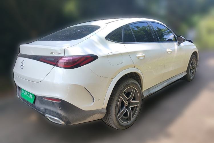 Used Mercedes-Benz GLC Coupe 2024 GLC 260 4MATIC Coupe SUV Rear Right 45 Deg