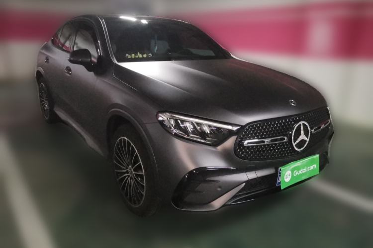 Used Mercedes-Benz GLC Coupe 2025-Year Restyled GLC 300 4MATIC Coupe SUV Front Right 45 Deg