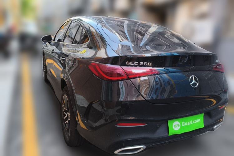 Used Mercedes-Benz GLC Coupe 2025-Year Restyled GLC 260 4MATIC Coupe SUV Rear Left 45 Deg