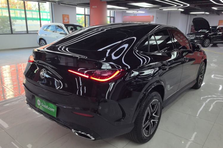 Used Mercedes-Benz GLC Coupe 2025-Year Restyled GLC 260 4MATIC Coupe SUV Rear Right 45 Deg
