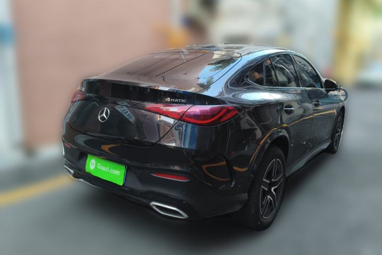 Used Mercedes-Benz GLC Coupe 2025-Year Restyled GLC 260 4MATIC Coupe SUV Rear Right 45 Deg