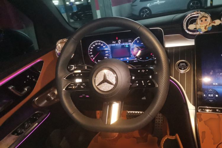 Used Mercedes-Benz GLC Coupe 2025-Year Restyled GLC 300 4MATIC Coupe SUV Steering Wheel