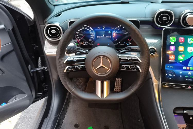 Used Mercedes-Benz GLC Coupe 2025-Year Restyled GLC 260 4MATIC Coupe SUV Steering Wheel