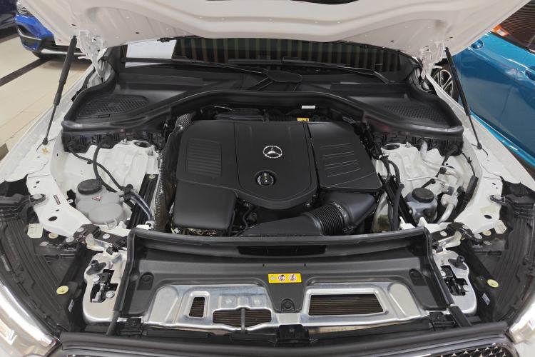 Used Mercedes-Benz GLC Coupe 2025-Year Restyled GLC 260 4MATIC Coupe SUV Engine Bay