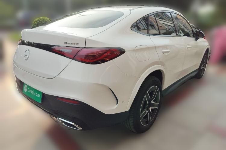 Used Mercedes-Benz GLC Coupe 2025-Year Restyled GLC 260 4MATIC Coupe SUV Rear Right 45 Deg