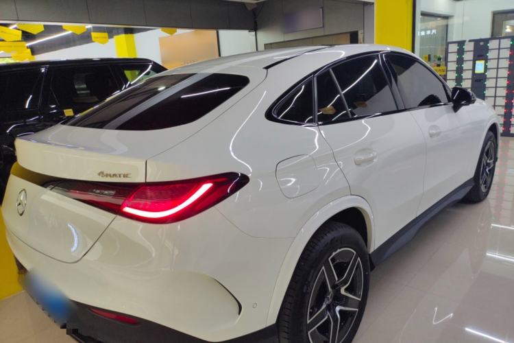 Used Mercedes-Benz GLC Coupe 2025-Year Restyled GLC 260 4MATIC Coupe SUV Rear Right 45 Deg