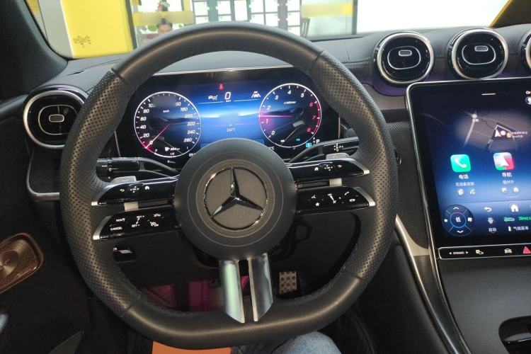 Used Mercedes-Benz GLC Coupe 2025-Year Restyled GLC 260 4MATIC Coupe SUV Steering Wheel