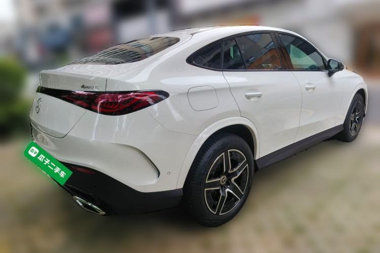 Used Mercedes-Benz GLC Coupe 2026 GLC 260 4MATIC Coupe SUV Rear Right 45 Deg