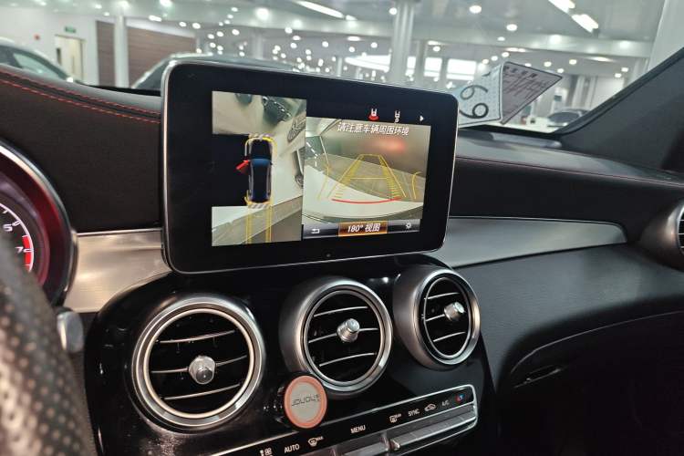Used Mercedes-Benz GLC Coupe AMG 2017 AMG GLC 43 4MATIC Coupe SUV Audio And AC Panel