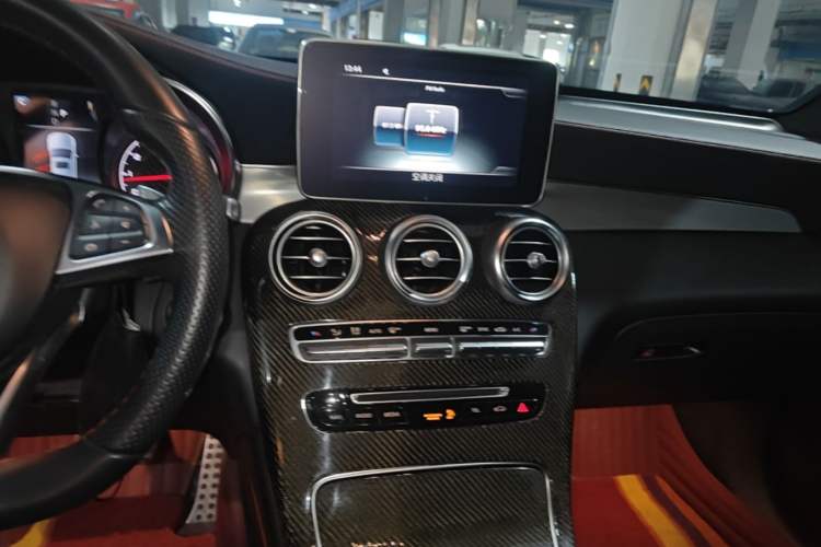 Used Mercedes-Benz GLC Coupe AMG 2017 AMG GLC 43 4MATIC Coupe SUV Audio And AC Panel