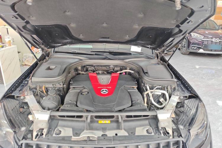 Used Mercedes-Benz GLC Coupe AMG 2017 AMG GLC 43 4MATIC Coupe SUV Engine Bay