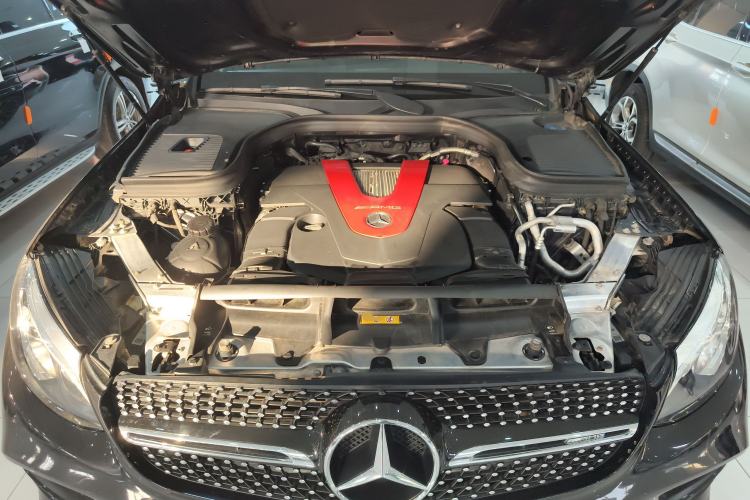 Used Mercedes-Benz GLC Coupe AMG 2017 AMG GLC 43 4MATIC Coupe SUV Engine Bay