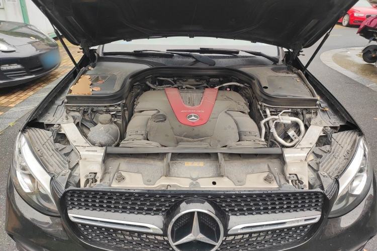 Used Mercedes-Benz GLC Coupe AMG 2017 AMG GLC 43 4MATIC Coupe SUV Engine Bay