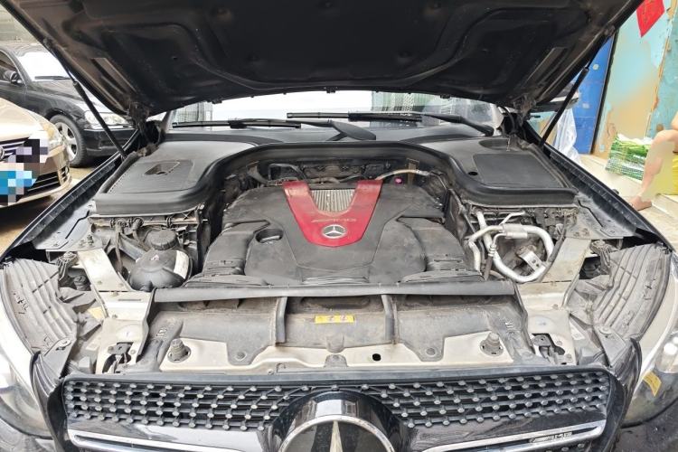 Used Mercedes-Benz GLC Coupe AMG 2017 AMG GLC 43 4MATIC Coupe SUV Special Edition Engine Bay
