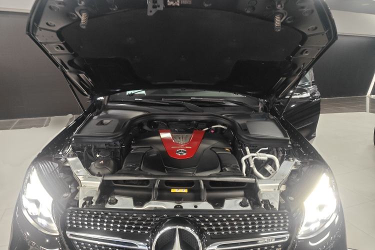 Used Mercedes-Benz GLC Coupe AMG 2017 AMG GLC 43 4MATIC Coupe SUV Engine Bay