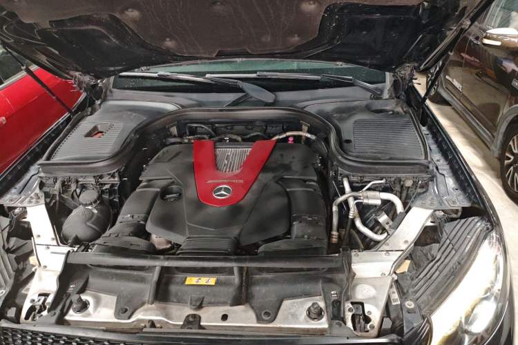 Used Mercedes-Benz GLC Coupe AMG 2017 AMG GLC 43 4MATIC Coupe SUV Engine Bay