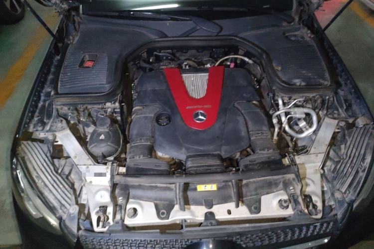 Used Mercedes-Benz GLC Coupe AMG 2017 AMG GLC 43 4MATIC Coupe SUV Engine Bay