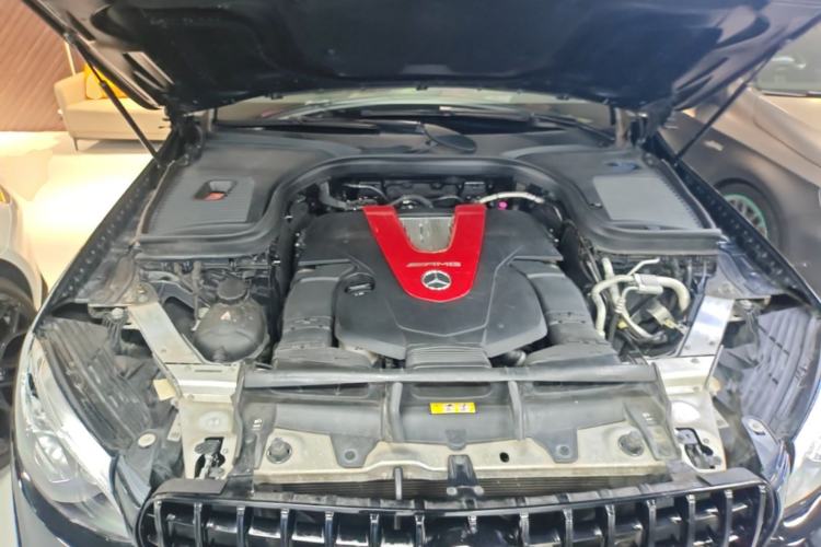 Used Mercedes-Benz GLC Coupe AMG 2017 AMG GLC 43 4MATIC Coupe SUV Engine Bay