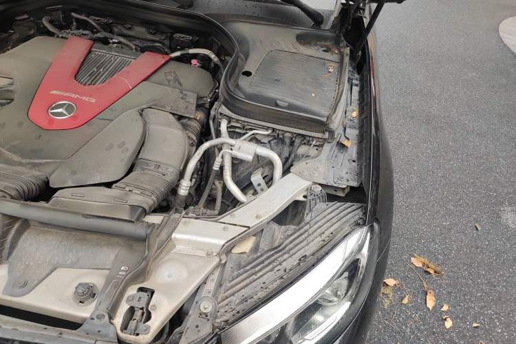 Used Mercedes-Benz GLC Coupe AMG 2017 AMG GLC 43 4MATIC Coupe SUV Engine Bay Left